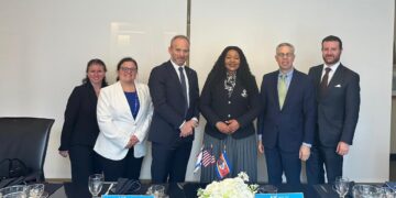 Eswatini foreign affairs minister holds talks with American Jewish Committee