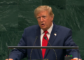 US President Donald Trump addresses world leaders and delegates during the 81st Session of the United Nations General Assembly.