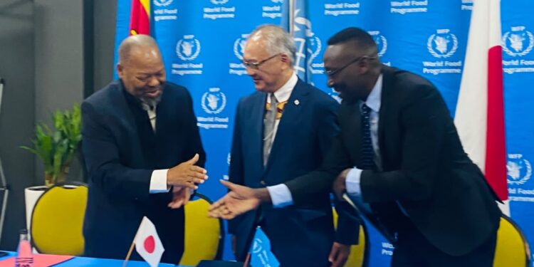 Japan’s E21 Million grant to feed 27 500 children